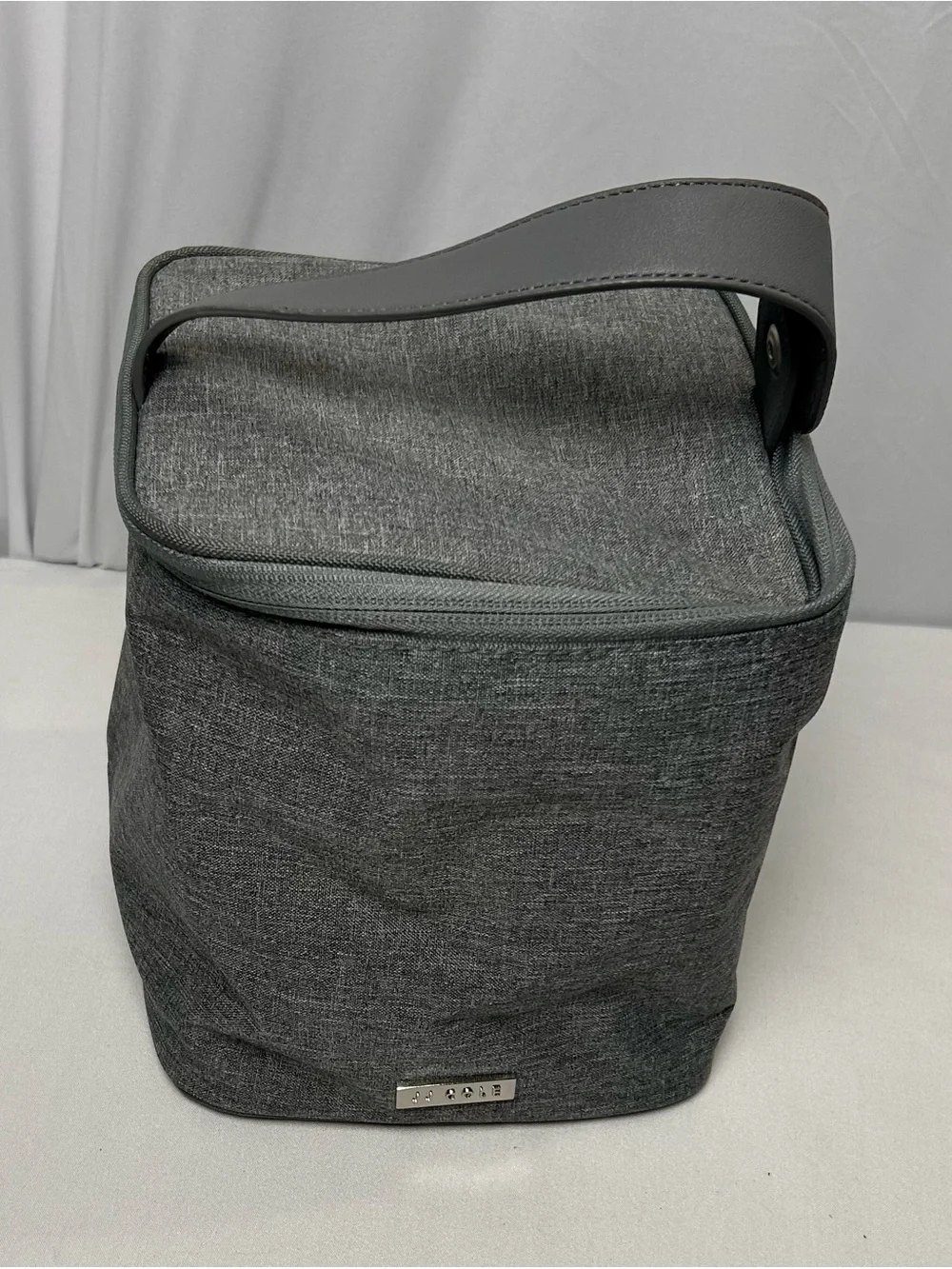 JJ Cole Gray Insulated Bottle Cooler with Top Handle